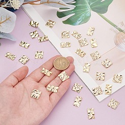 40Pcs 2 Styles Brass Connector Charms&nbsp;KK-GO0001-76