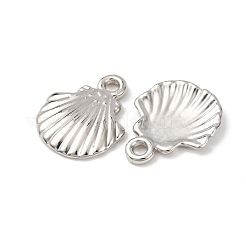 CCBプラスチックペンダント  シェル形状  18.5x15x2mm  穴：2mm&nbsp;CCB-I006-02P-01