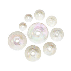 透明なアクリルビーズ  ABカラー  ラウンド  透明  6mm  穴：1.5mm  120個/箱&nbsp;MACR-CJ0001-04