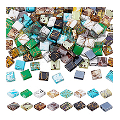 160Pcs 16 Styles 2-Hole Glass Seed Beads&nbsp;SEED-PH0002-70
