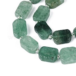 Natural Green Strawberry Quartz Beads Strands&nbsp;G-T138-26A-10