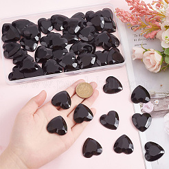 50Pcs Flat Back Acrylic Rhinestone Cabochons&nbsp;OACR-OC0001-18B