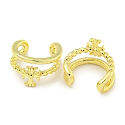 Brass Cuff Earrings&nbsp;EJEW-C104-070G