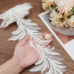 1 Yard Polyester and Glass beads Ribbon&nbsp;OCOR-WR0001-67
