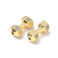 Brass Clear Cubic Zirconia Beads&nbsp;KK-Q068-11G