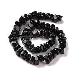 Natural Shungite Stone Beads Strands&nbsp;G-G925-04A
