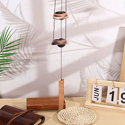 Iron Blessing Wind Chimes&nbsp;HJEW-WH0108-009R