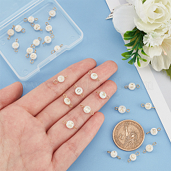 1 Set 26 Styles Natural Freshwater Shell Beads Connector Charms&nbsp;FIND-PH0008-08