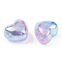 Transparent Crackle Acrylic Beads&nbsp;OACR-P010-14C