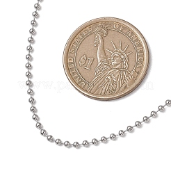 2MM 304 Stainless Steel Ball Chain Necklaces&nbsp;NJEW-JN05800