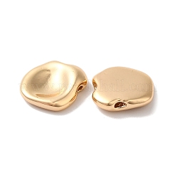 真鍮製チャーム  カドミウムフリー＆ニッケルフリー＆鉛フリー  花びら  18KGP本金メッキ  11x10x3mm  穴：0.8mm&nbsp;KK-G503-05G