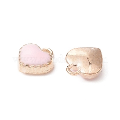 Heart Alloy Enamel Charms&nbsp;ENAM-YW0002-85C