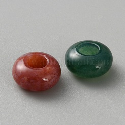 Natural Indian Agate European Beads&nbsp;G-WH0025-38B