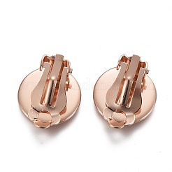 304 Stainless Steel Clip-on Earring Setting&nbsp;LS-STAS-P249-23B-RG