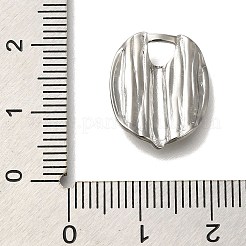 Anti-Tarnish 304 Stainless Steel Pendants&nbsp;LS-STAS-U031-06P