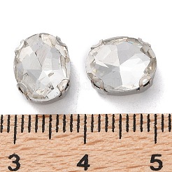 Oval Sew on Rhinestone&nbsp;RGLA-L028-03A-01