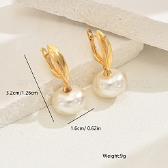 Stainless Steel Rondelle Hoop Earrings&nbsp;HR9970