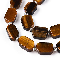 Natural Tiger Eye Beads Strands&nbsp;G-T138-01