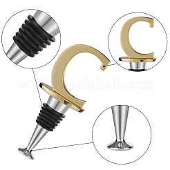 Silicone Wine Bottle Stoppers&nbsp;FIND-WH0076-36-01C