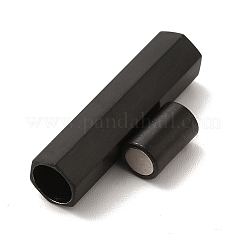 304 Stainless Steel Matte Magnetic Clasps&nbsp;STAS-M308-07B