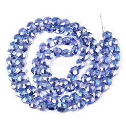 Electroplate Glass Beads Strands&nbsp;EGLA-S176-08B