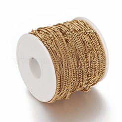 Ion Plating(IP) 304 Stainless Steel Wheat Chains&nbsp;CHS-F010-03-G