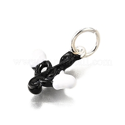 Alloy Enamel Pendants&nbsp;ENAM-D303-04P-01