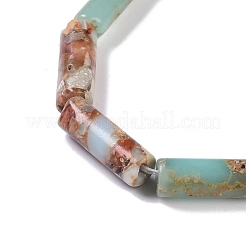 Synthetic Aqua Terra Jasper Beads Strands&nbsp;G-P529-A01-01