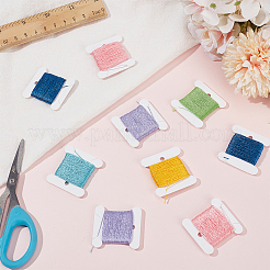 24Pcs 6 Colors Polyester Embroidery Threads&nbsp;DIY-CY0003-59