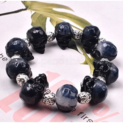 Skull Head Beads Bracelet Silicone Molds&nbsp;LS-DIY-L021-61
