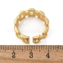 Brass Cuff Rings&nbsp;RJEW-C120-15G