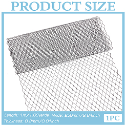 Polyester Bridal Veils&nbsp;DIY-WH0622-072B