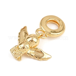 Brass European Dangle Charms&nbsp;KK-N271-33G