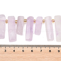 天然石アメジストビーズ連売り  コラム  11~36x6.5~7mm  穴：1~1.2mm  約40~42個/連  15.35~15.75''（39~40センチメートル）&nbsp;G-F829-A07-01