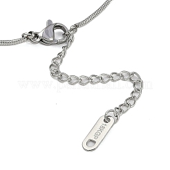 304 Stainless Steel Snake Chain Necklaces&nbsp;NJEW-D080-08P
