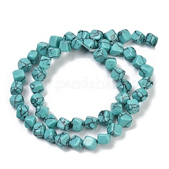 Synthetic Turquoise Beads Strands&nbsp;G-A257-A14-01