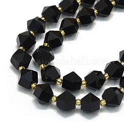 Natural Obsidian Beads Strands&nbsp;G-I376-A38-01