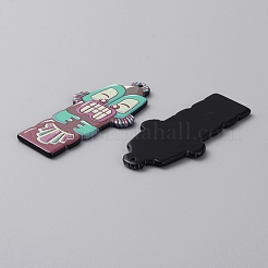 Acrylic Pendants&nbsp;MACR-WH0010-08F