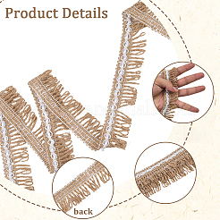 Linen Lace Trim&nbsp;OCOR-WH20003-76B