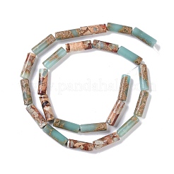 Synthetic Aqua Terra Jasper Beads Strands&nbsp;G-P529-A01-01