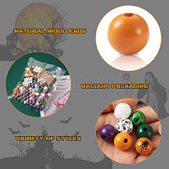 DIY Halloween Wooden Ornaments Making Kits&nbsp;DIY-CD0001-42