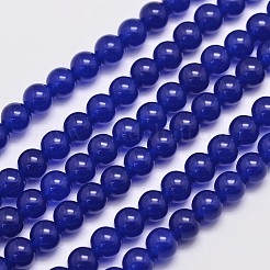 Natural & Dyed Malaysia Jade Bead Strands&nbsp;X-G-A146-6mm-A22