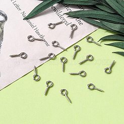 Tarnish Resistant 304 Stainless Steel Screw Eye Pin Peg Bails&nbsp;STAS-L234-165A-P