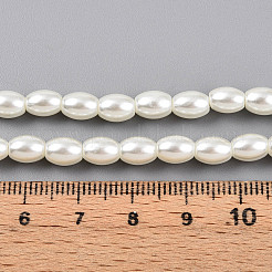 Baking Paint Pearlized Glass Pearl Bead Strands&nbsp;HY-T002-01B-02