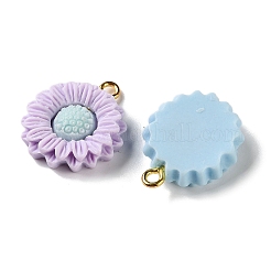 Opaque Resin Pendants&nbsp;RESI-F065-01