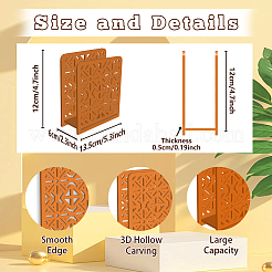 ポプラ合板ナプキンホルダー  カフェ ホテル 洋食レストラン用ペーパータオルホルダー  長方形  120x135x5mm&nbsp;AJEW-WH0731-002