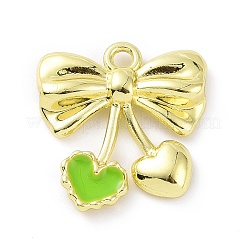 Rack Plating Alloy Enamel Pendants&nbsp;PALLOY-D007-05