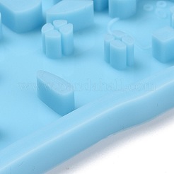Castle with Ghost Pendant Silicone Molds&nbsp;DIY-F109-06