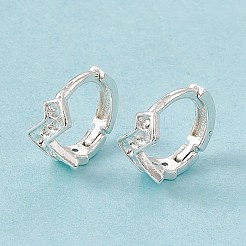 Brass Hoop Earring Finding&nbsp;KK-A172-24S