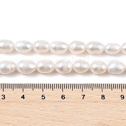 Natural Cultured Freshwater Pearl Beads Strands&nbsp;PEAR-I007-01D-06A-02